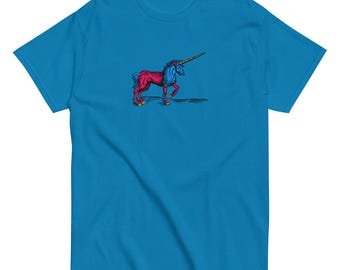 Renaissance Unicorn T-Shirt • Vintage Animal Art Graphic Tee
