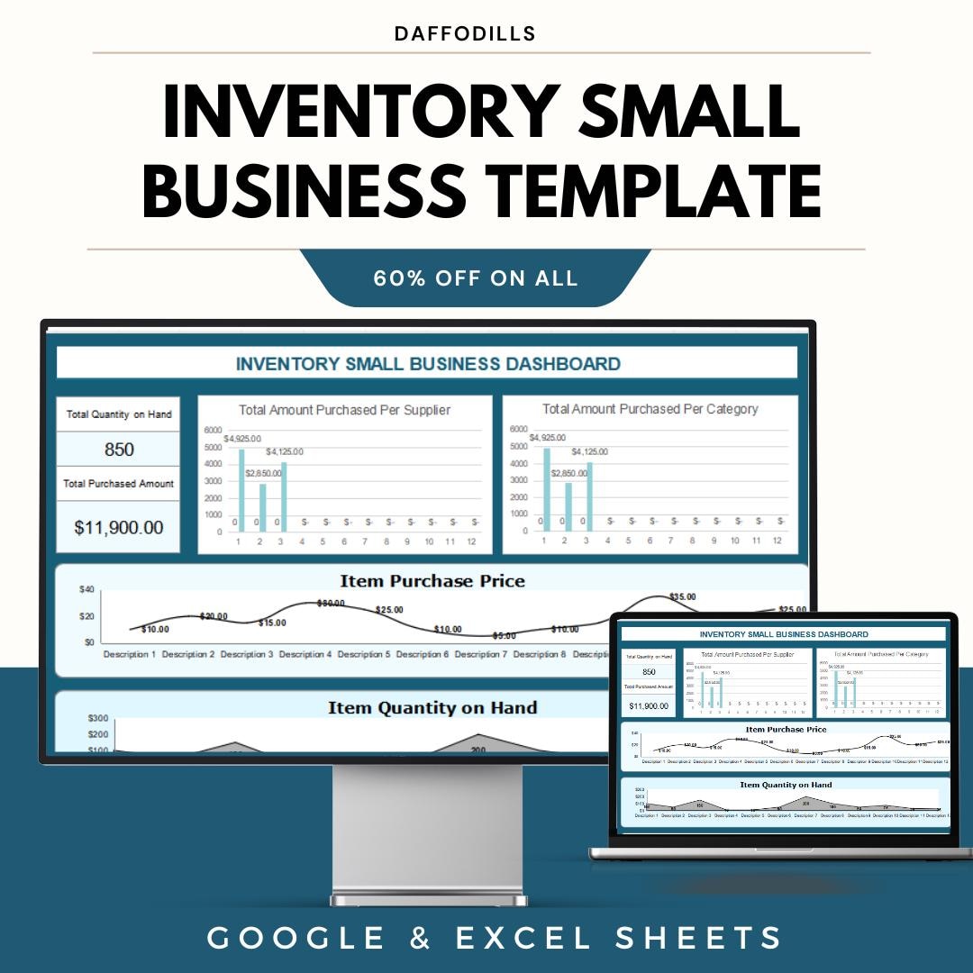 inventory small business template – free google... Inventory Small Business Template, Excel Google Sheets Dashboard, Stock ...