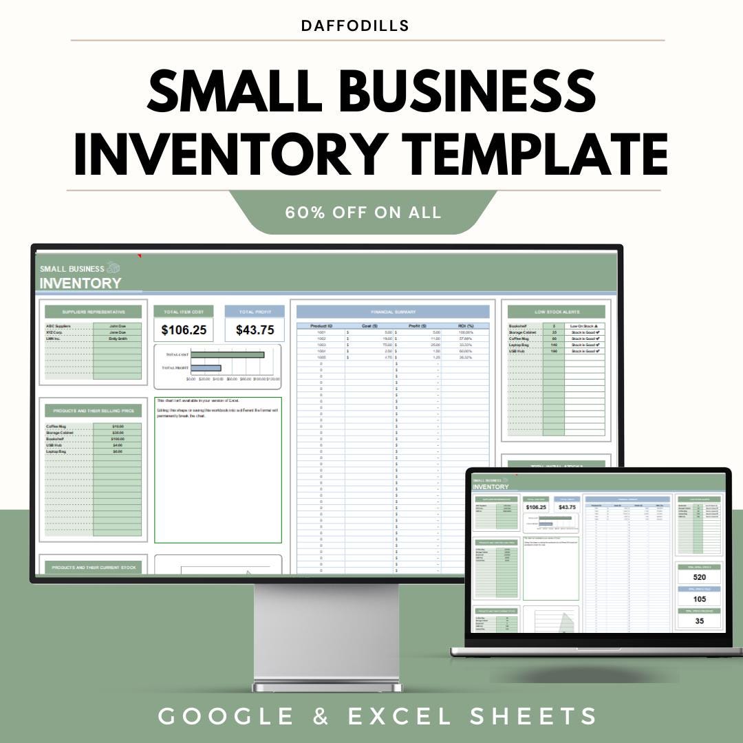 inventory small business template – free google... Small Business Inventory Template, Excel Google Sheets Stock Tracker ...