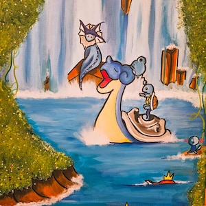 Lappras Art Print, Archival Matte Paper (8x10)