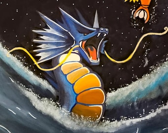 Japanese style Gyaradoos & Magikarp