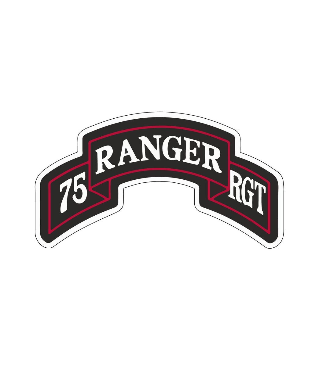 75th Rangers RGT Army US Vinyl Sticker Printed Vinyl Decal - Etsy