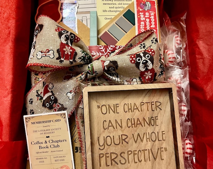 Curated Book Box | Blind Date with a Book & Self-Care Surprises