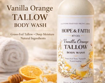 Vanille-Orangen-Tal Body Wash