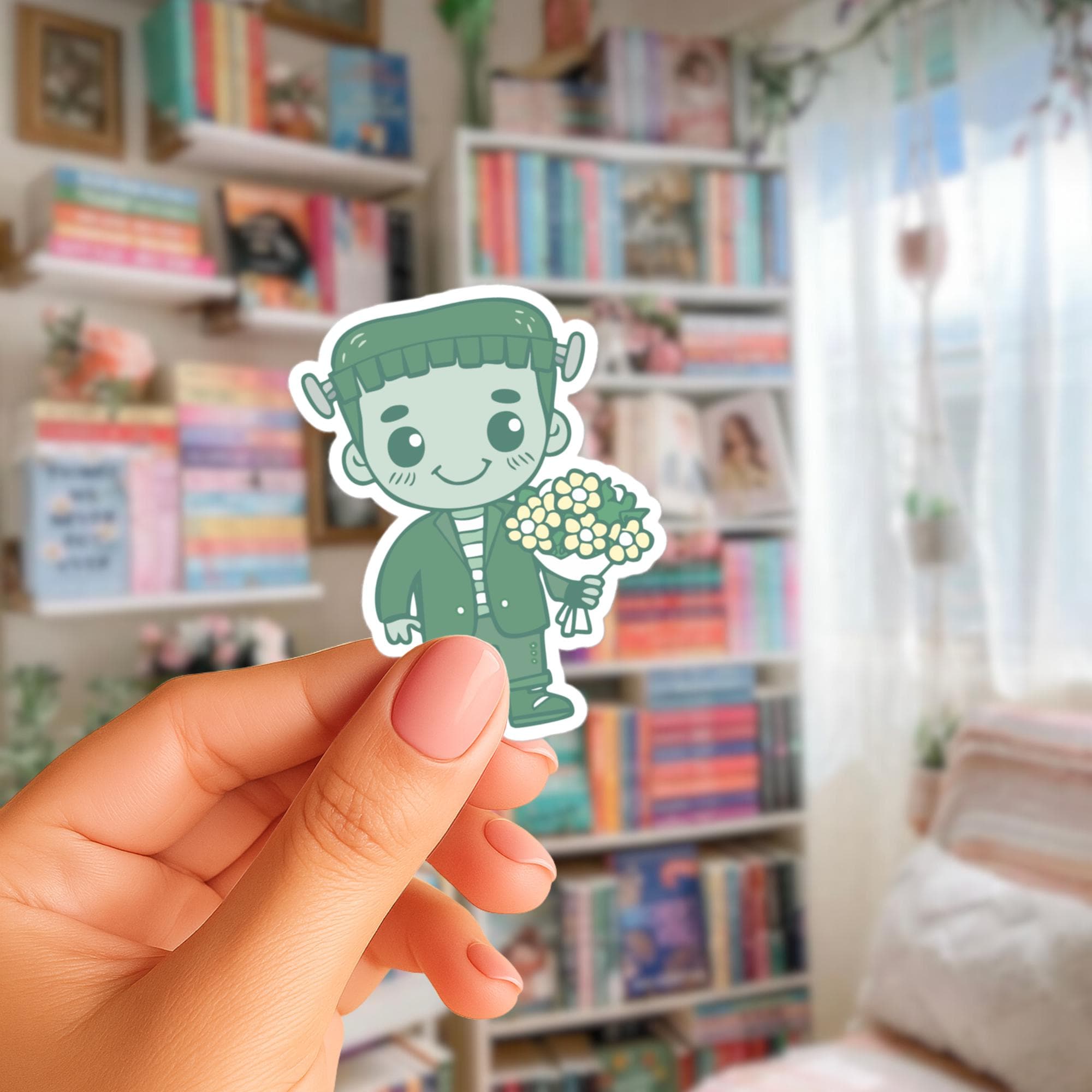 Sticker Frankenstein pastel | 2x2, 3x3, 4x4, 6x6