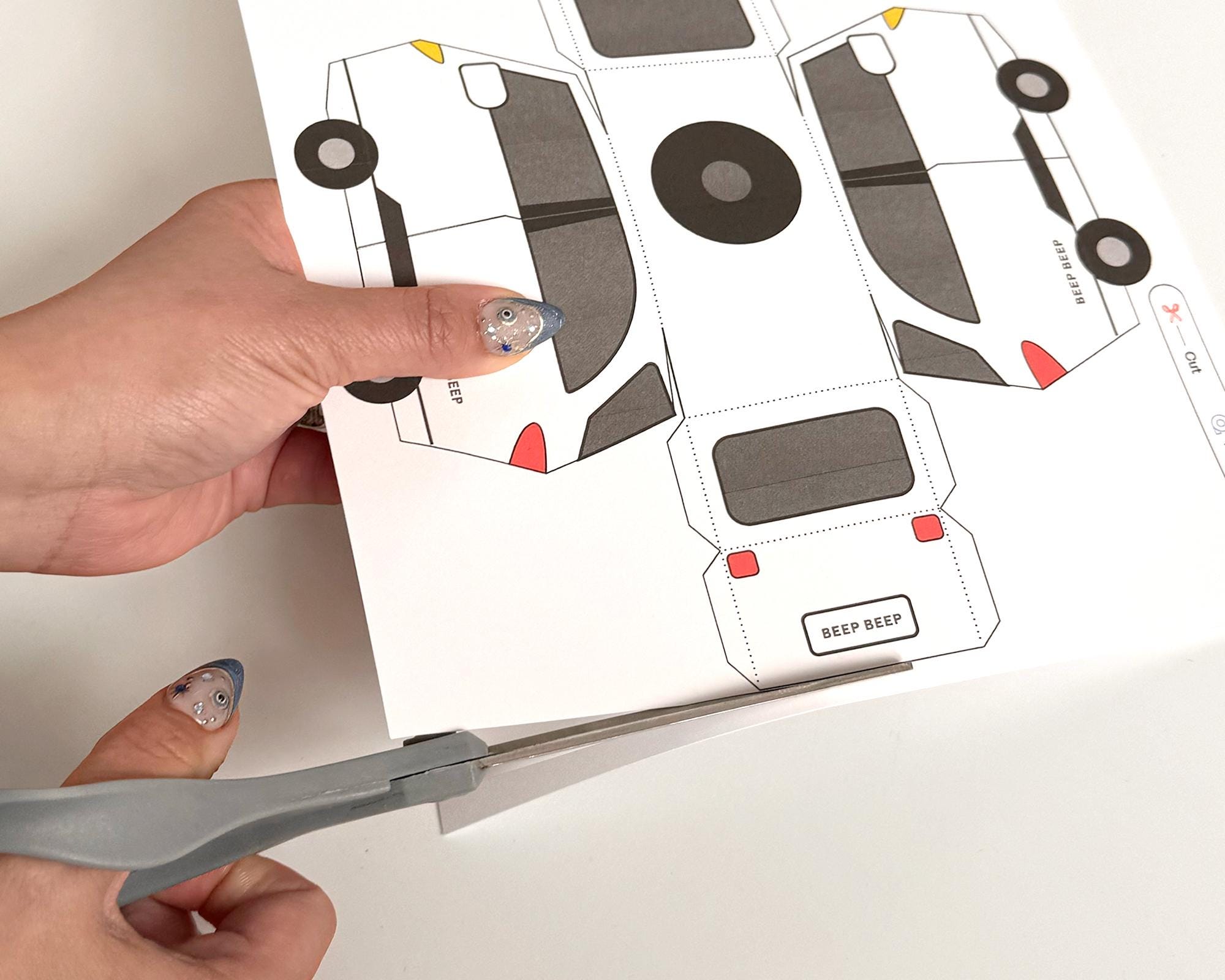 DIY Printable Autonomous Car Paper Craft – San Francisco Edition - Etsy
