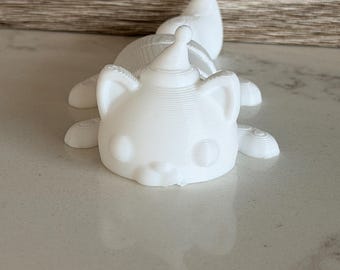 3D printed Christmas cat