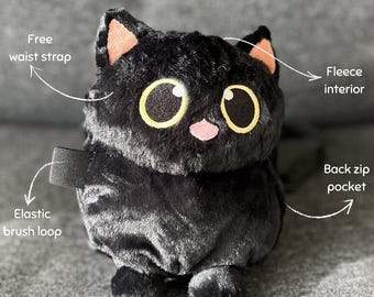 Plush Climbing Chalk Bag -  VOID KITTY by Uppies & Co.