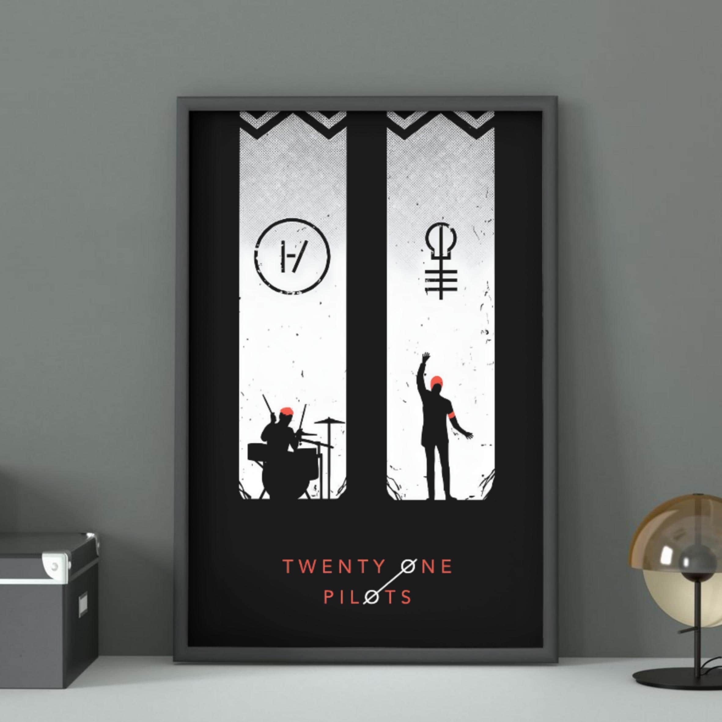 Twenty one pilots poster - Etsy 日本