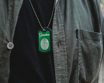 Engraved Aluminum Dog Tag