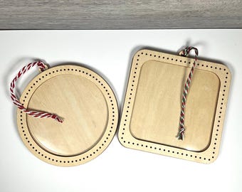 Wooden Cross Stitch Display Ornament