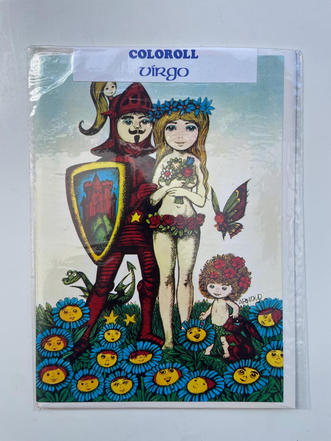 Vintage 1974 Coloroll Star Sign Birthday Card: Original Packaging - Etsy