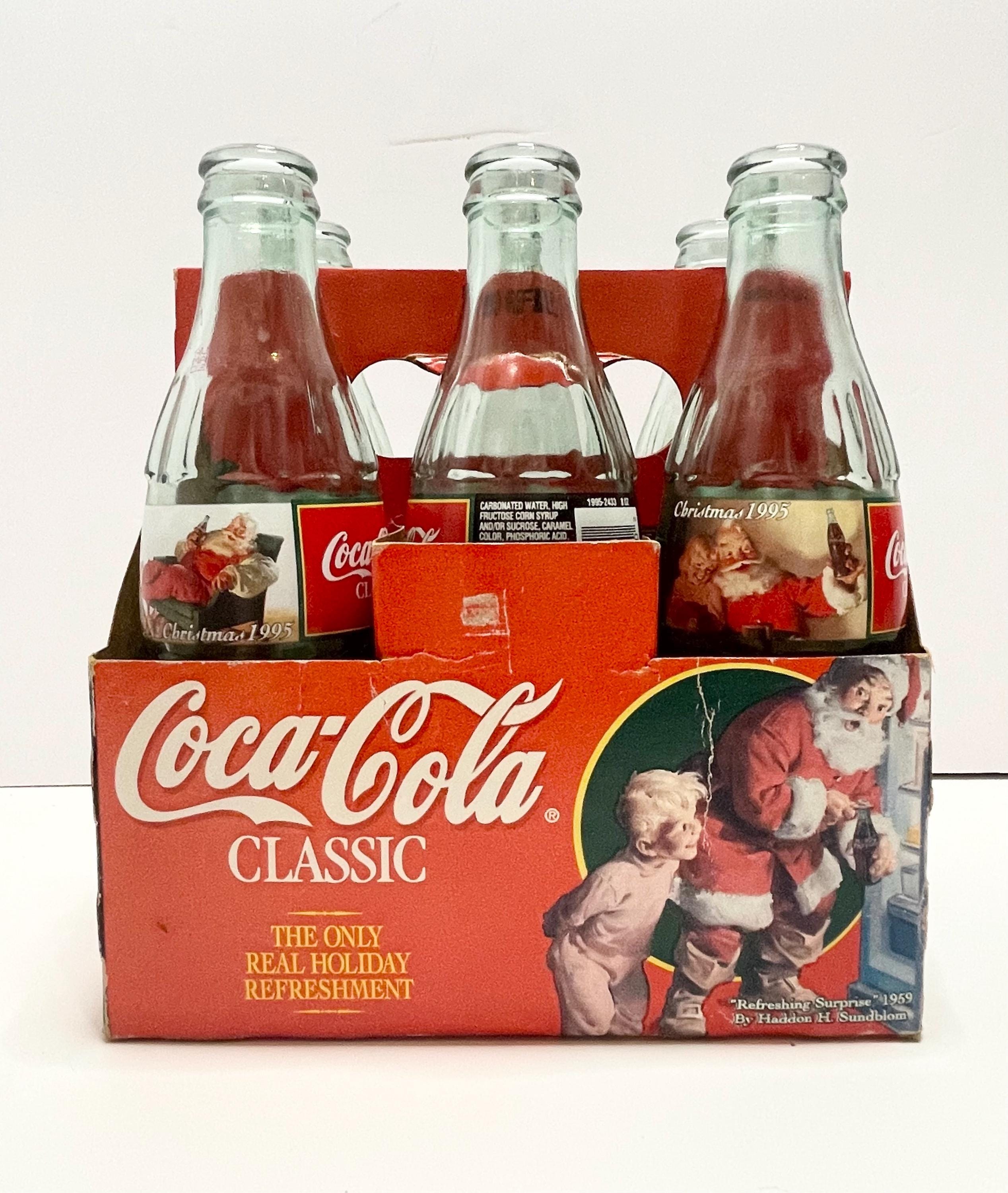 1995 Christmas Coke Bottles - Etsy