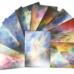Lot de 12 cartes postales par Collot d'Herbois / Cartes postales mensuelles / image / carte postale / Waldorf / saison / table nature / table saison