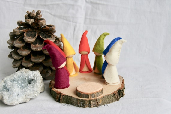 Waldorf Kalender Waldorf Kleuren Van De Week Gnome Kleur Dag Etsy