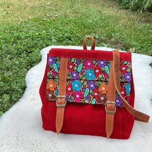 Suede Backpack - Etsy display picture 3