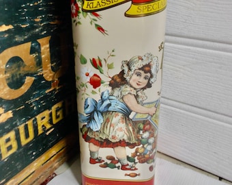 ヴィンテージ イタリア製 ボックス イタリア製ヴィンテージ缶入りアマレッティバージニアビスケット