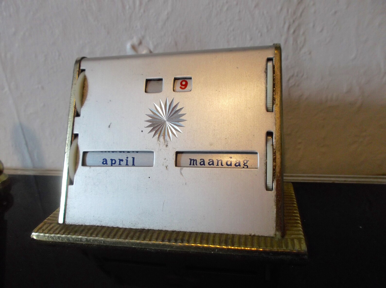 Mid Century Modern Perpetual Desk Calendar Circa 1950s | Etsy UK