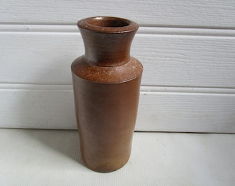 Antique Pottery Liquor Bottle Circa 1800s
