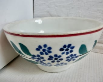 Vintage English Hand Painted Bowl Ridgways Bedford Ware