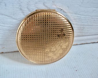 ヴィンテージ ヤードレー ロンドン パウダーコンパクト：ビーモチーフ