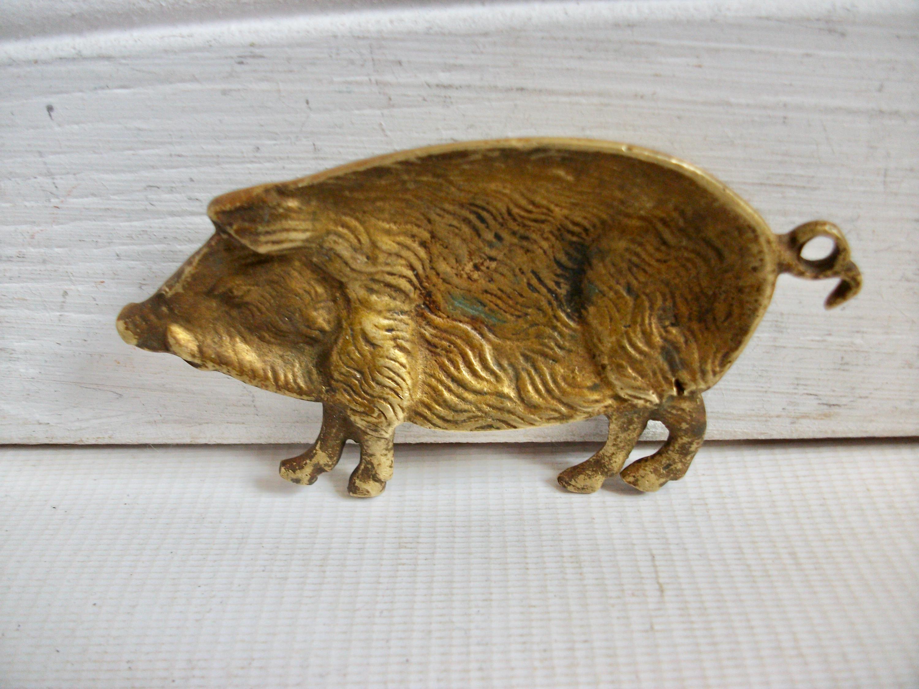 エジプト柄 灰皿 スタンド アンティーク ヴィンテージ 雑貨 真鍮 金属製