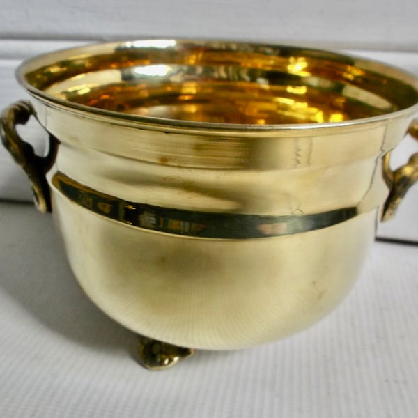 Antique Brass Bucket Etsy UK
