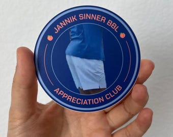 Sinner BBL Meme Tennis Fan Sticker