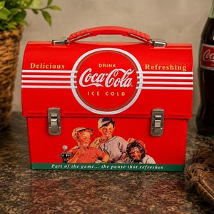 Coca Cola Lunch Box - Etsy