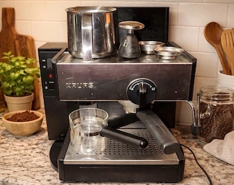Vintage Vesuviana Cappuccino Espresso Electric Coffee Maker With