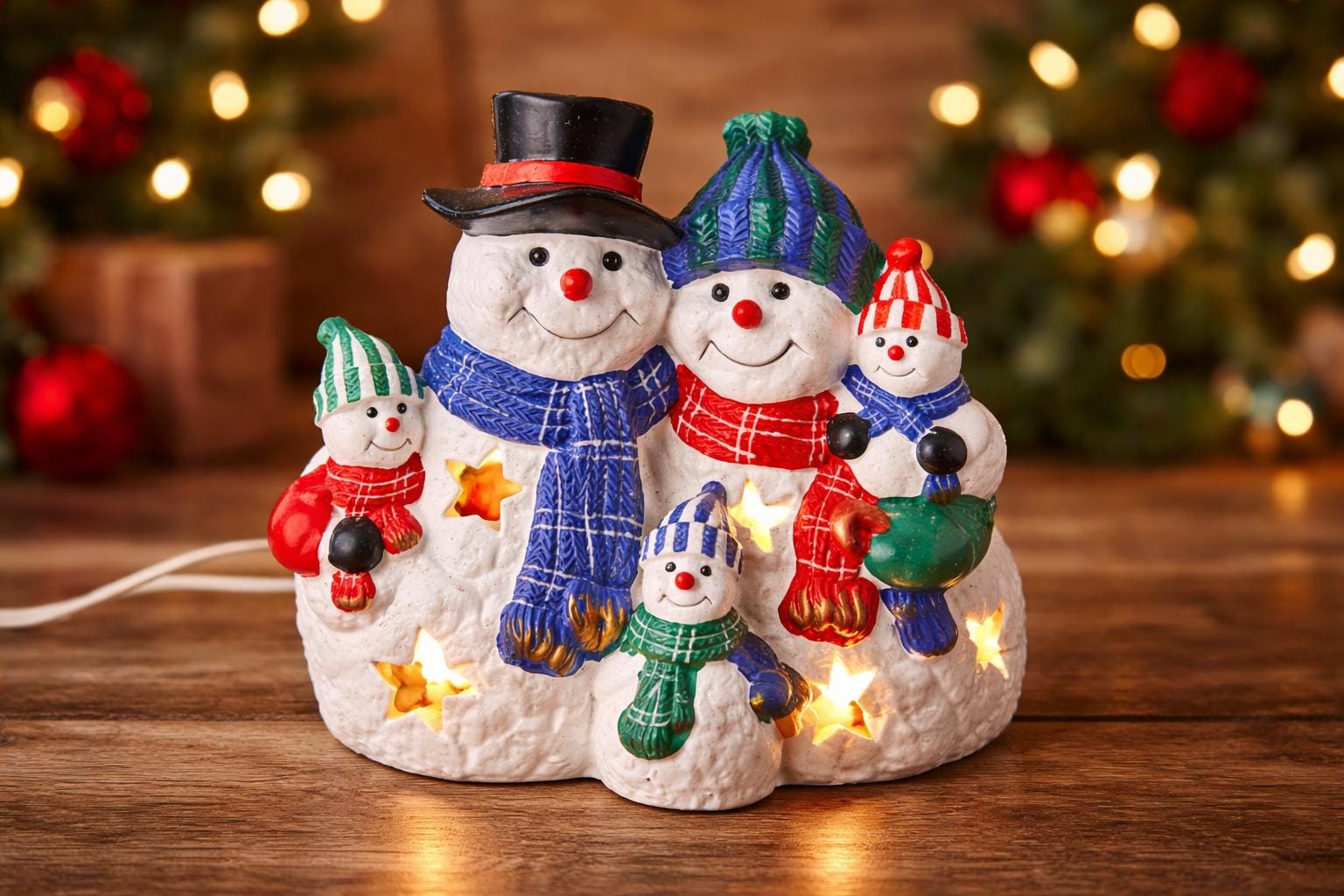 Vintage Ceramic Snowman - Etsy