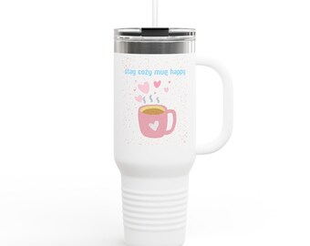Insulated Travel Mug, 40oz