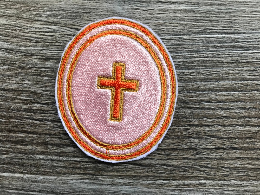 Cross Christian Religion Jesus Christ Embroidery Patch Iron or Sew on ...