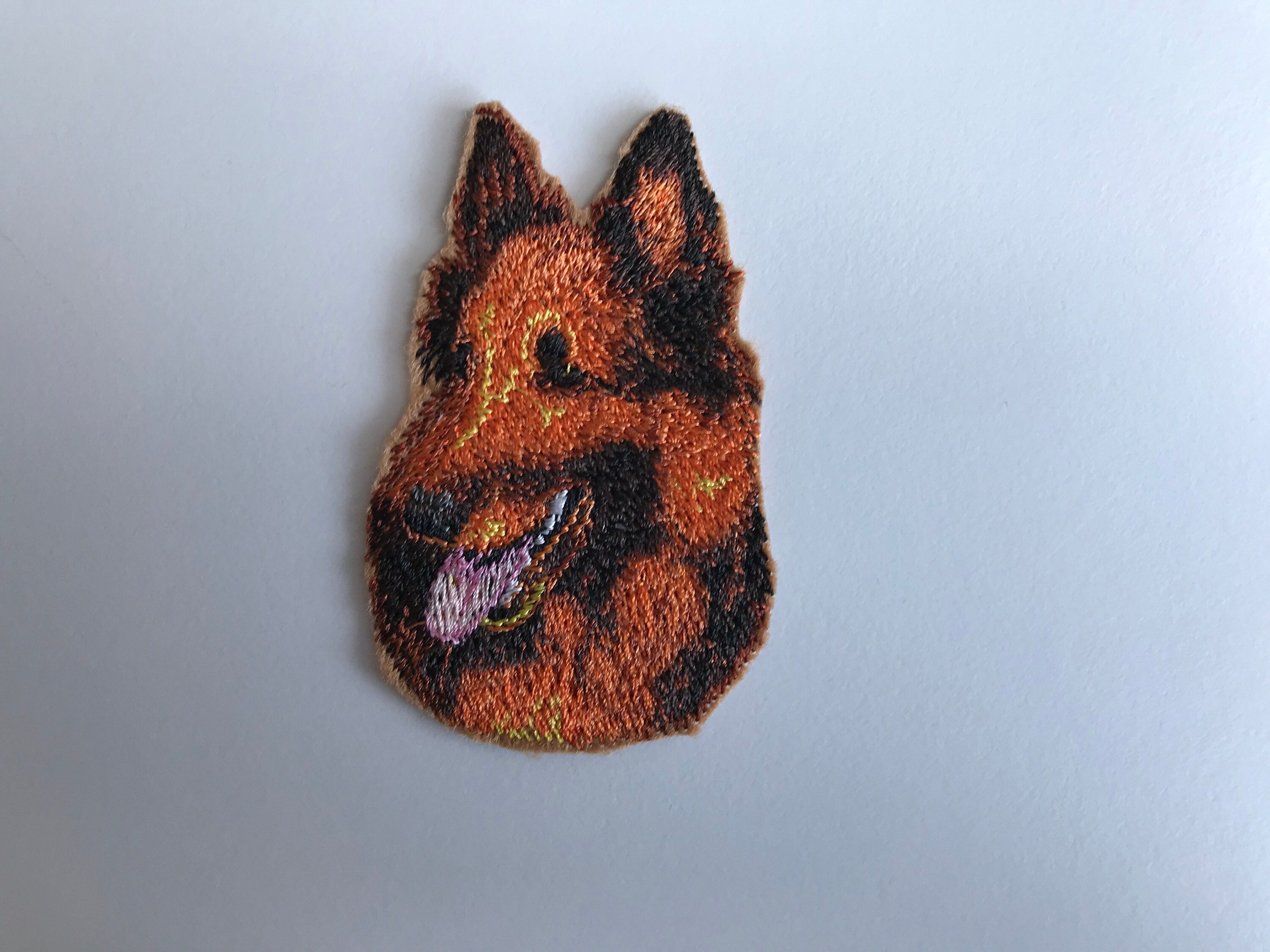 Collie-Motiv Aufnäher Zum Aufbügeln – Bestickt, Für Jacke & Rucksack, Geschenk Für Tierliebhaber (ID45095)
