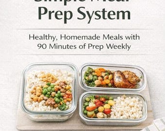 Budget Meal Prep Planner for Busy Professionals