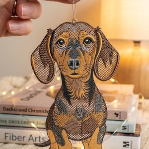 FSL Dog Embroidery Design
