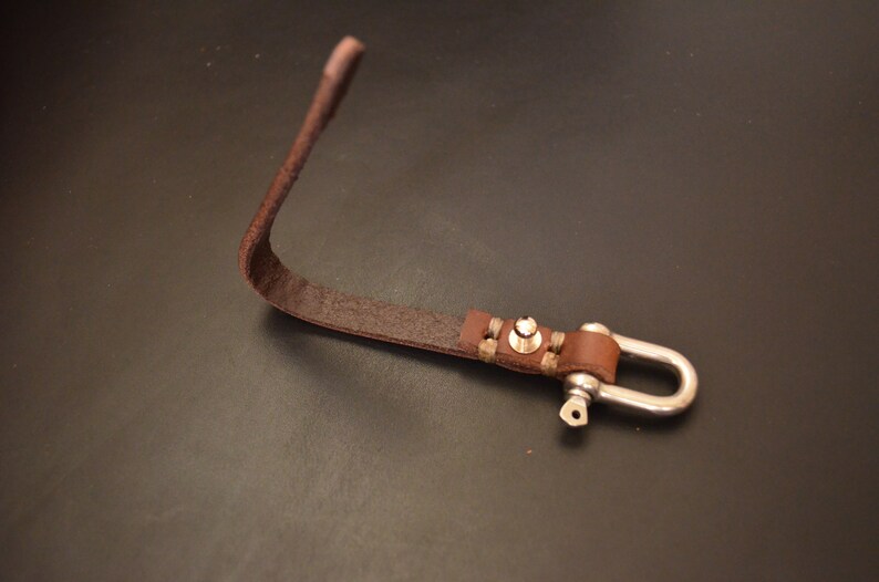 Handmade Leather Keychain EDC Keychains Everyday Carry EDC Etsy
