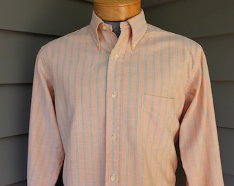 Vintage 1960's -gant- OCBD Long Sleeve Shirt. 'the Hugger' Three