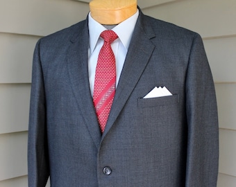 Vintage Blue Suit - Etsy