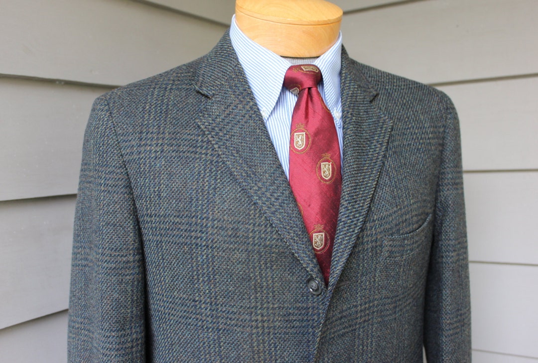 Vintage 1960's Men's charleston Retailer Tweed Ivy - Etsy