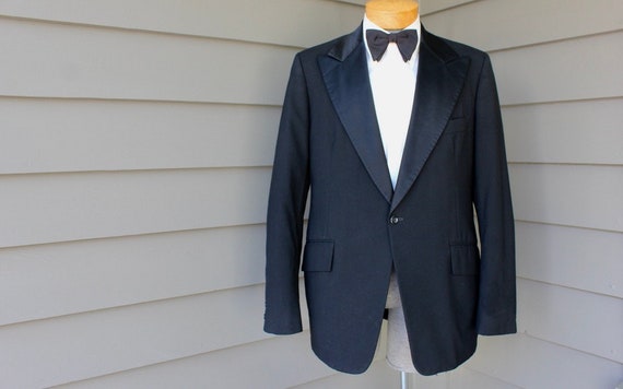 vintage 1970's -After Six- Men's Tuxedo jacket. S… - image 3