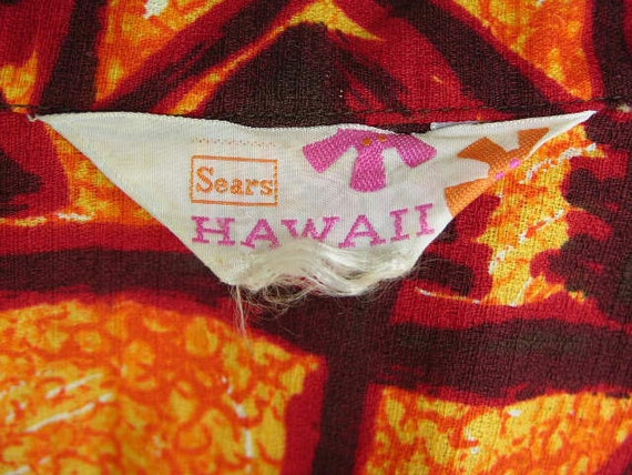 vintage 60's - 70's -Sears 'Hawaii'- Hawaiian sho… - image 5
