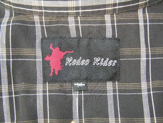 vintage 1980's -Rodeo Rider- Men's western long s… - image 4