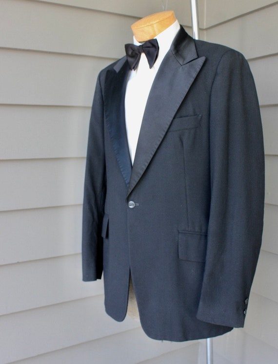 vintage 1970's -After Six- Men's Tuxedo jacket. S… - image 4