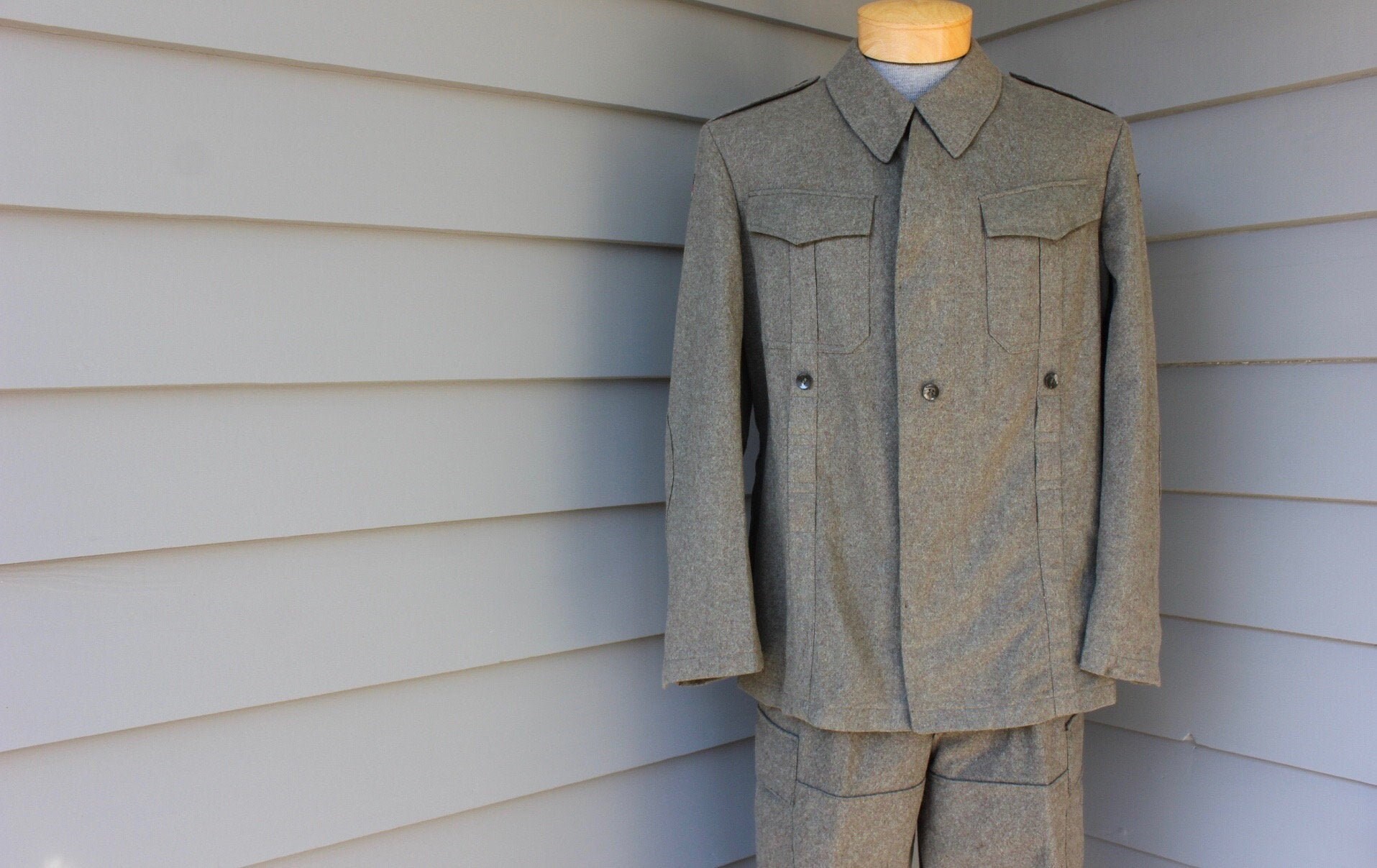 Vintage 1960's -west German- Military, Cold Weather Jacket and