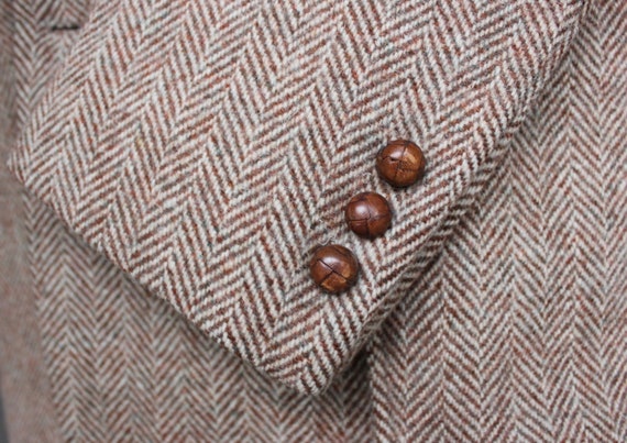 vintage 40's - 50's -Harris Tweed- Men's sport co… - image 2