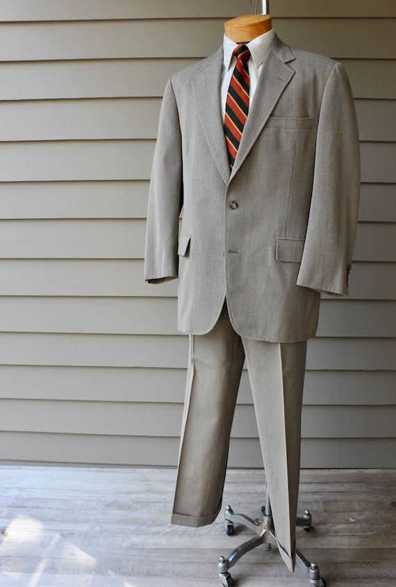 vintage 1980's -Southwick- Men's 2 piece suit. Ma… - image 4