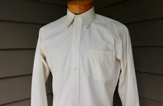 hathaway men's dress shirts Men's Hathaway Dress Shirt Silk And Wool 15.5 33/34