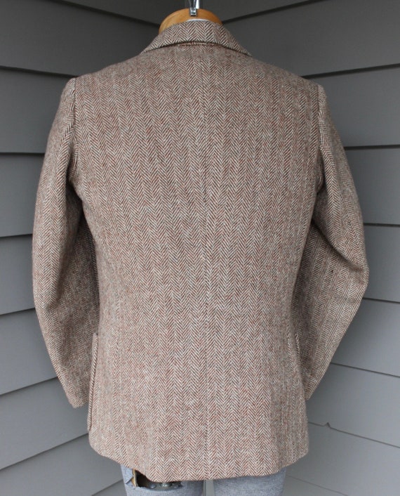 vintage 40's - 50's -Harris Tweed- Men's sport co… - image 5