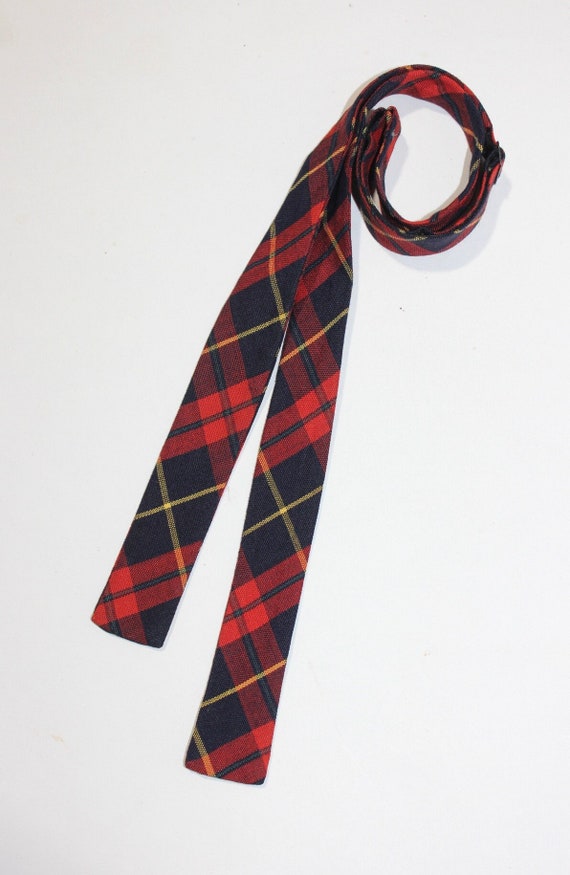 vintage 50's - 60's -unknown maker- Skinny bow tie